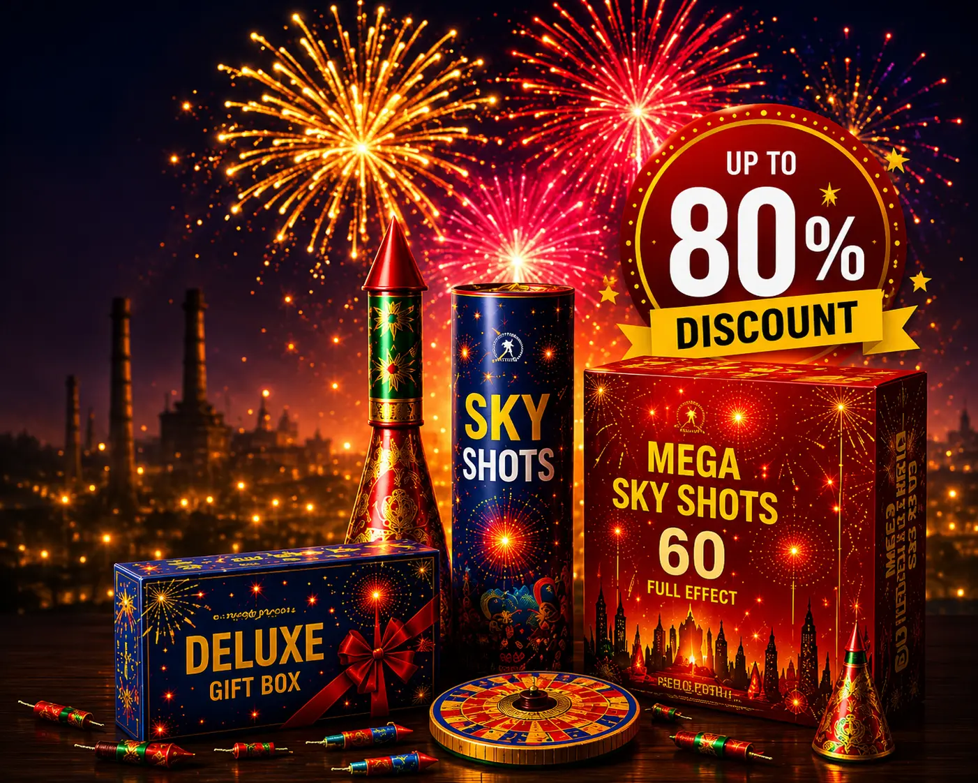 Complete crackers catalogue — full Sivakasi range